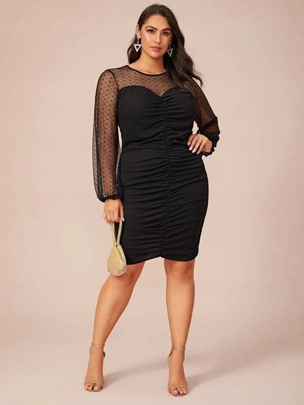 

Linia Plus Size Luiza siateczka 40 42 44 46 48 50