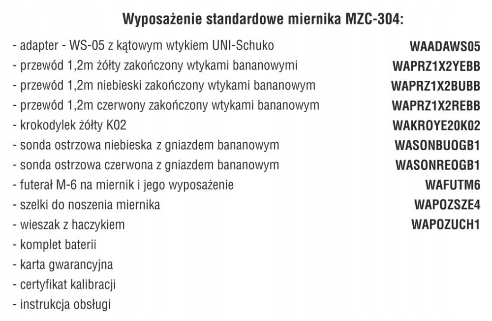 Miernik pętli impedancji Sonel MZC-304 WMPLMZC304 Marka Sonel