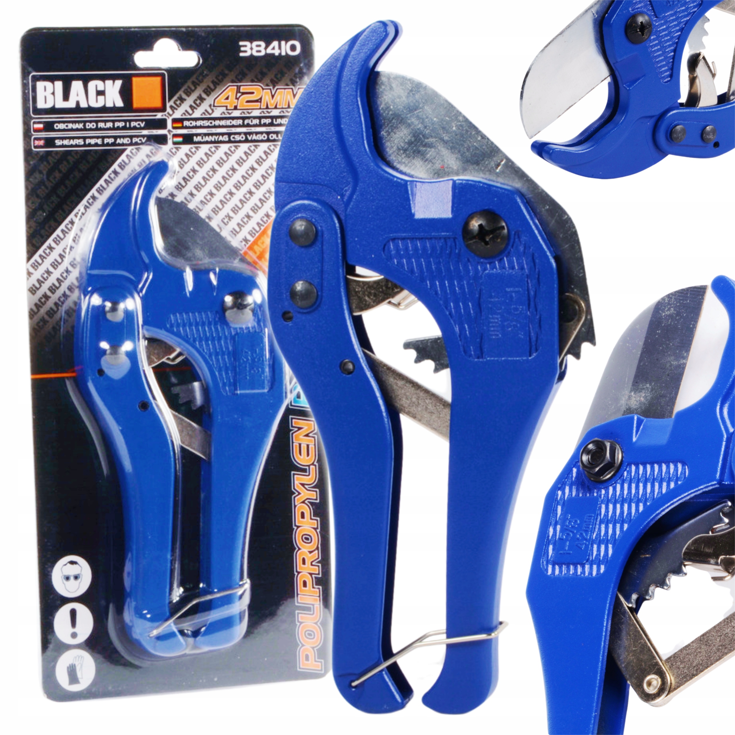 

Black Nożyce Obcinak do cięcia rur Pp Pcv 12-42mm