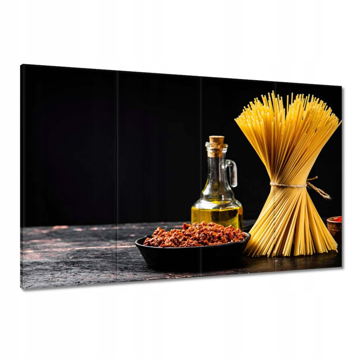 Obrazy 120x80 Těstoviny Spaghetti