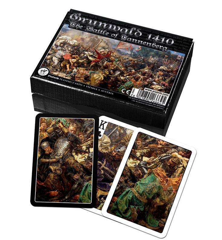 Karty do WSPÓLNEJ GRY KARCIANKA Fajna na IMPREZĘ PIATNIK LUXURY Grunwald Wydawca Piatnik