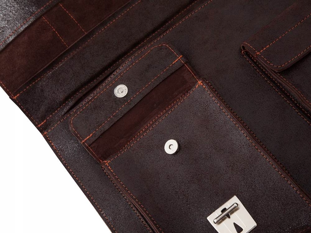 POLSKA SKÓRZANA TORBA LISTONOSZKA NA RAMIĘ SOLOME Rodzaj na laptopa