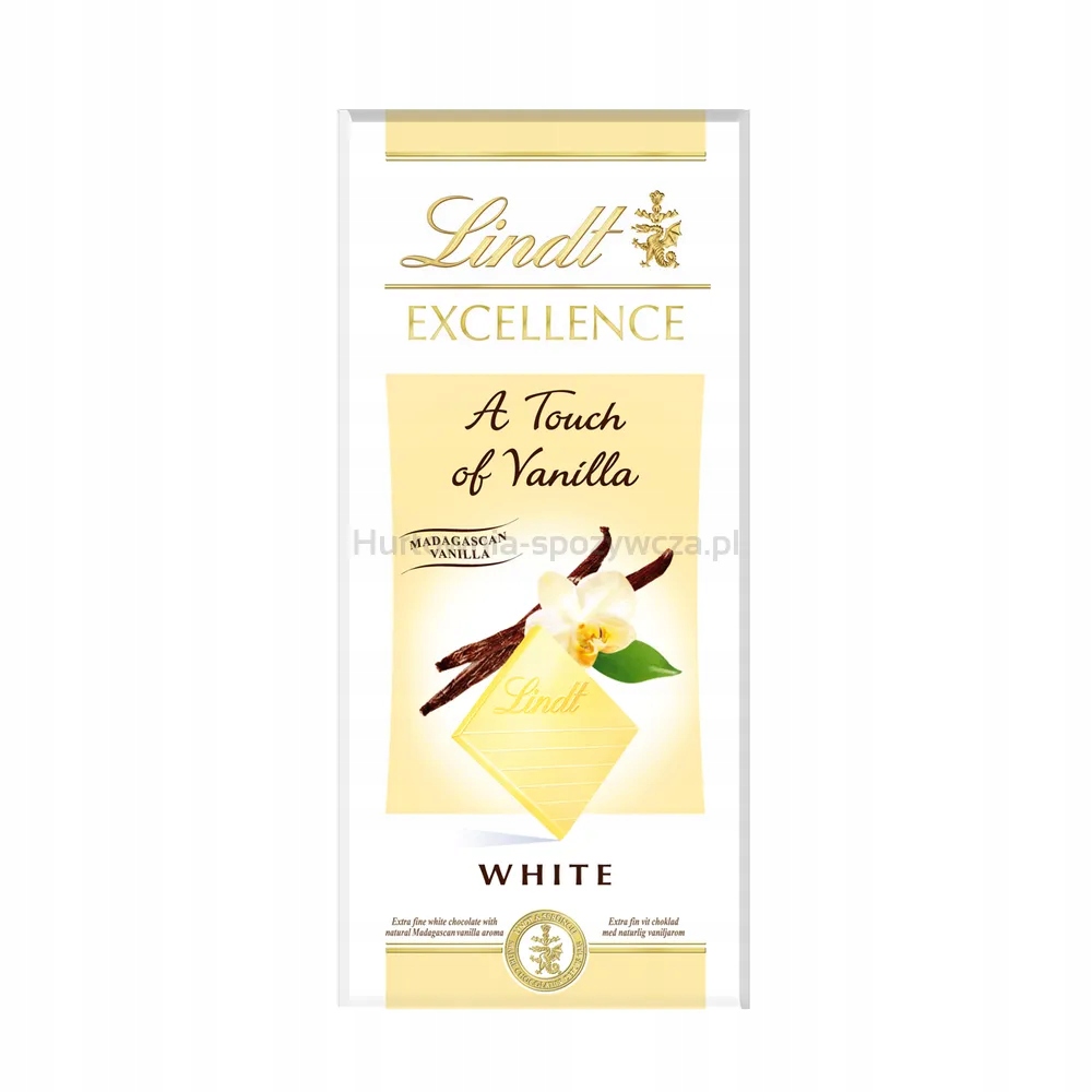 Levně Lindt Čokoláda Excellence White Vanilla 100 g