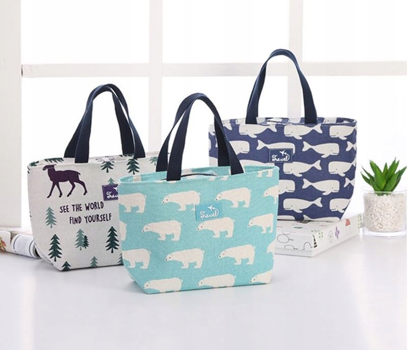 TORBA TERMICZNA IZOLACYJNA ŚNIADANIE OBIAD LUNCH Pojemność 5 l