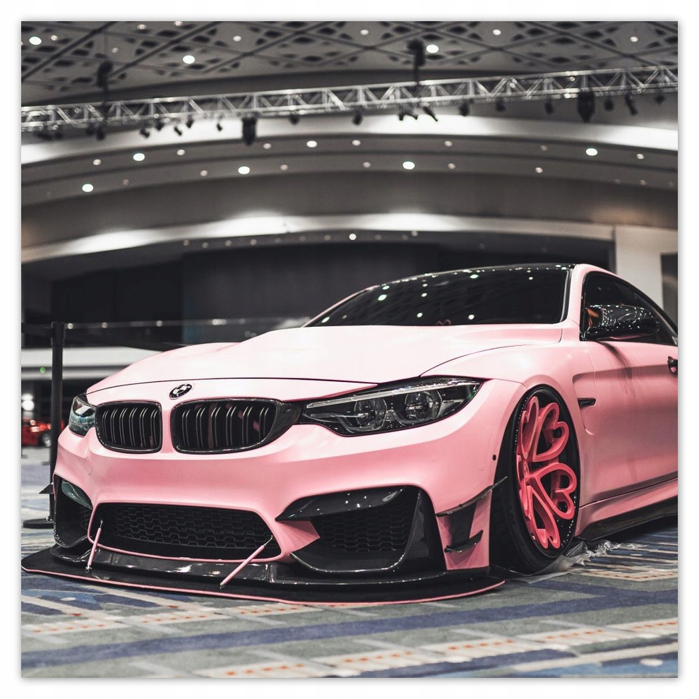

Fototapety flizelina 208x208 Różowe Bmw