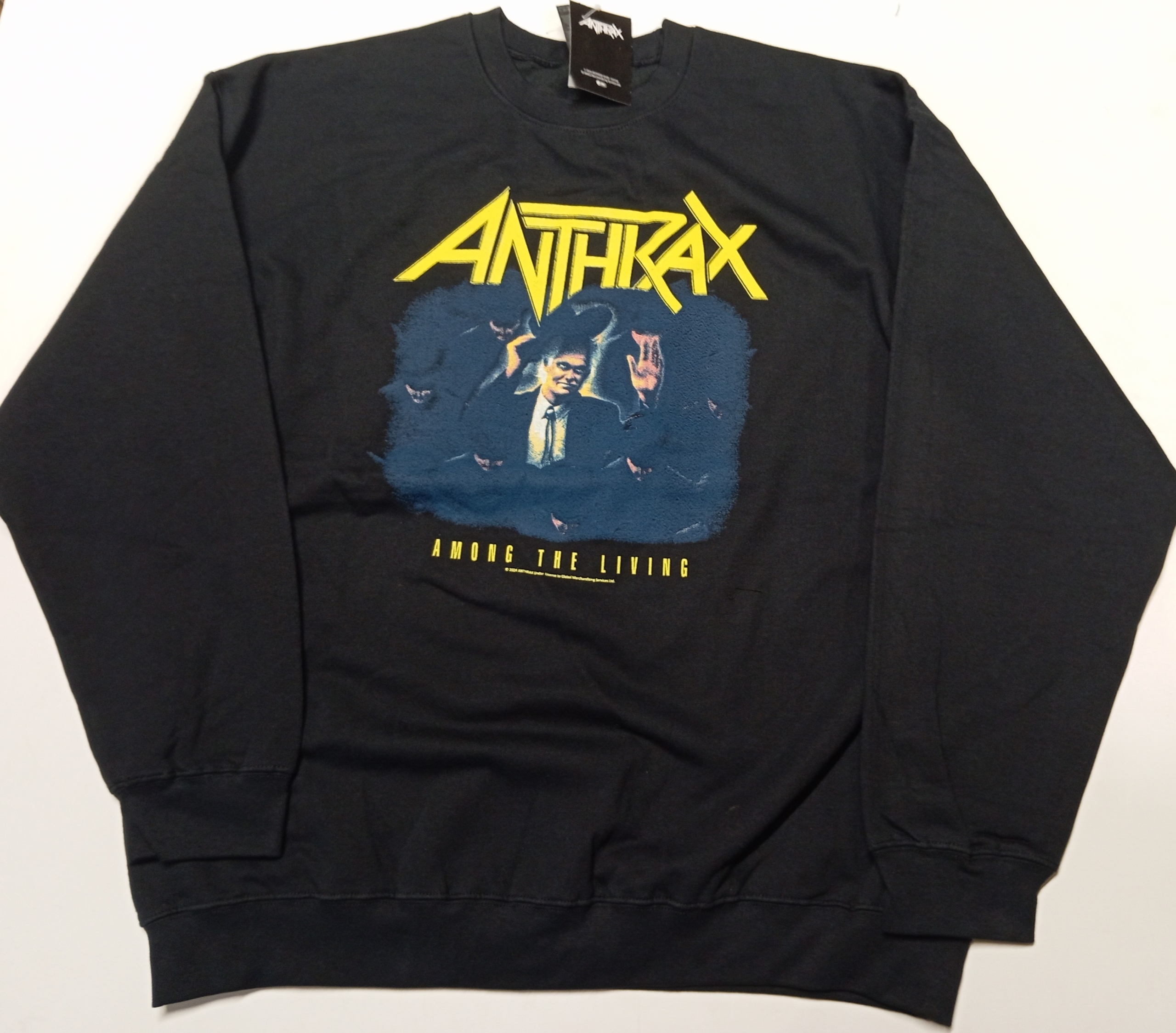 Dlouhá mikina Anthrax Among The Living – thrash metal, velikost XL
