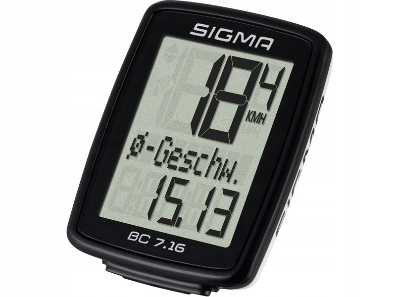 Licznik Rowerowy Przewodowy Sigma Bc 7.16