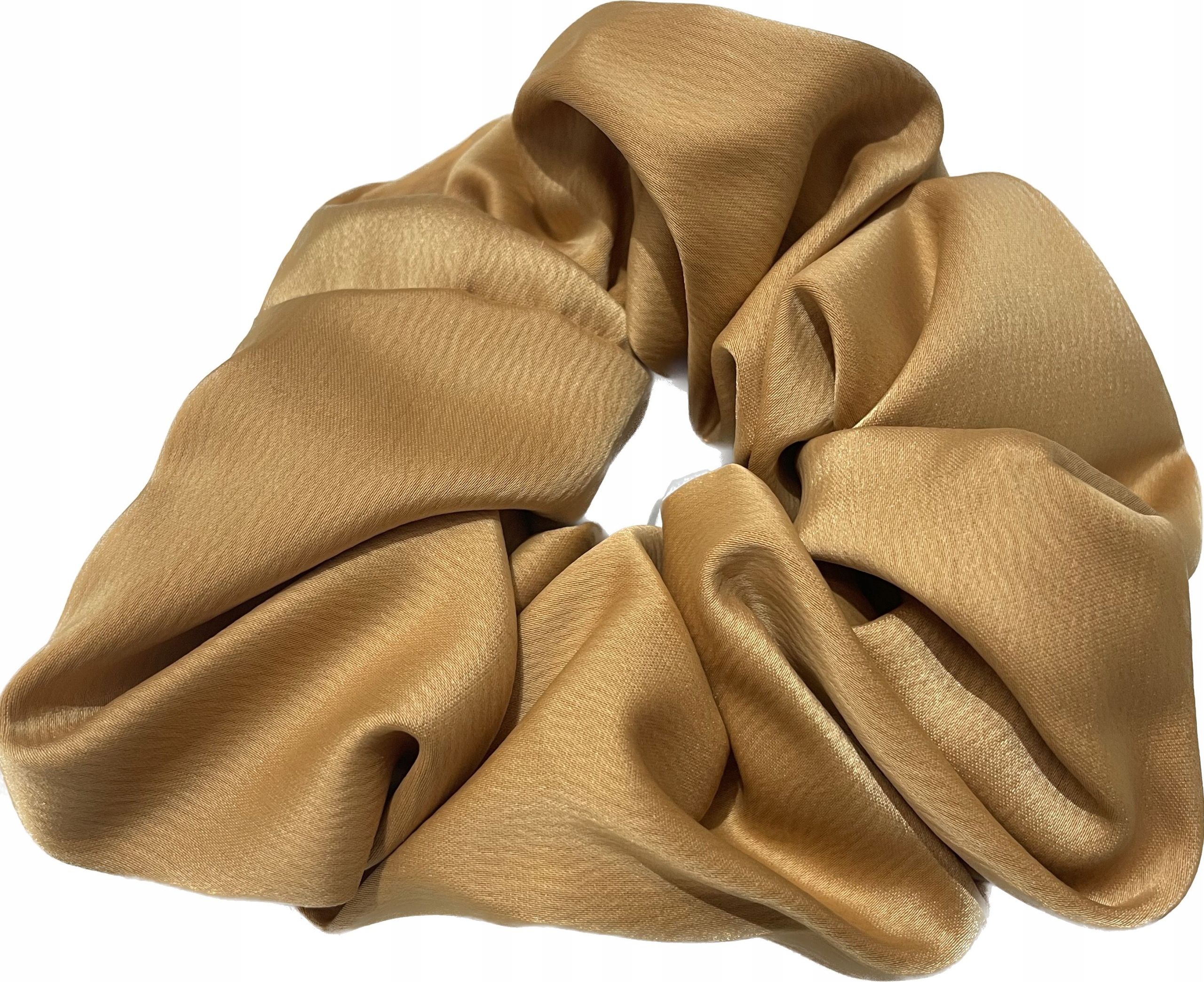 Satynowa gumka do włosów scrunchie BLING