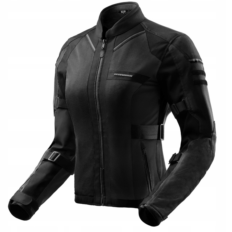 Dámska Textilná Motocyklová Bunda Rebelhorn Scandal 3 Black 6XL