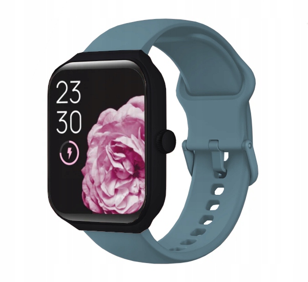 Smartwatch Toobur idw16 niebieski zegarek fitness damski