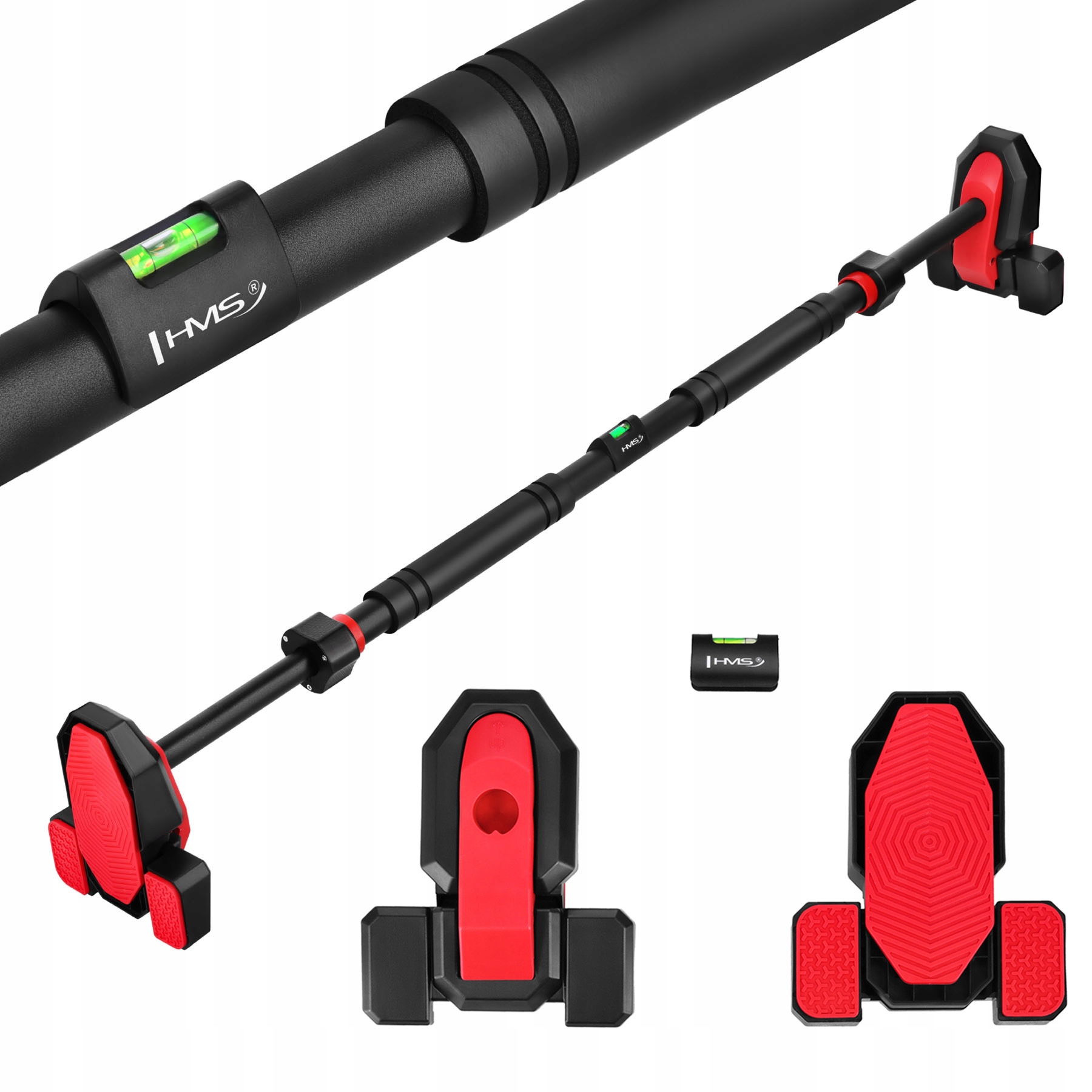 Drążek do podciągania 100-120cm z Licznikiem Bez Wiercenia DD301 Hms