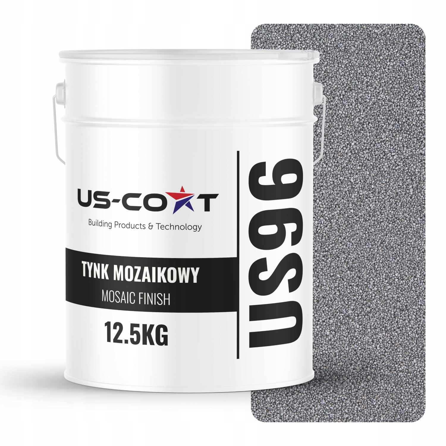 Mozaiková Omítka Mozaika 12,5 Kg Stříbrná M11 Ozdobná Pryskyřičná Fasáda Premium