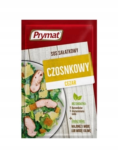 Levně 25 x Omáčka s česnekovým caesarem 9 g Prymat