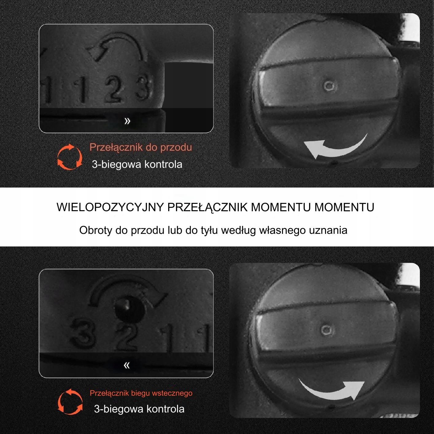 Klucz udarowy pneumatyczny 3000RPM Rozmiar trzpienia 1''