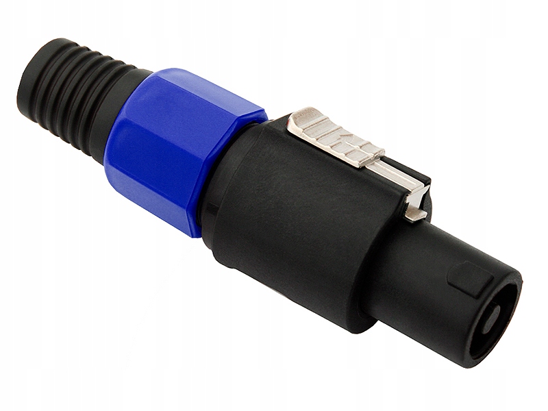 

Wtyk Speakon Spikon 4p na kabel Niebieski (0726)