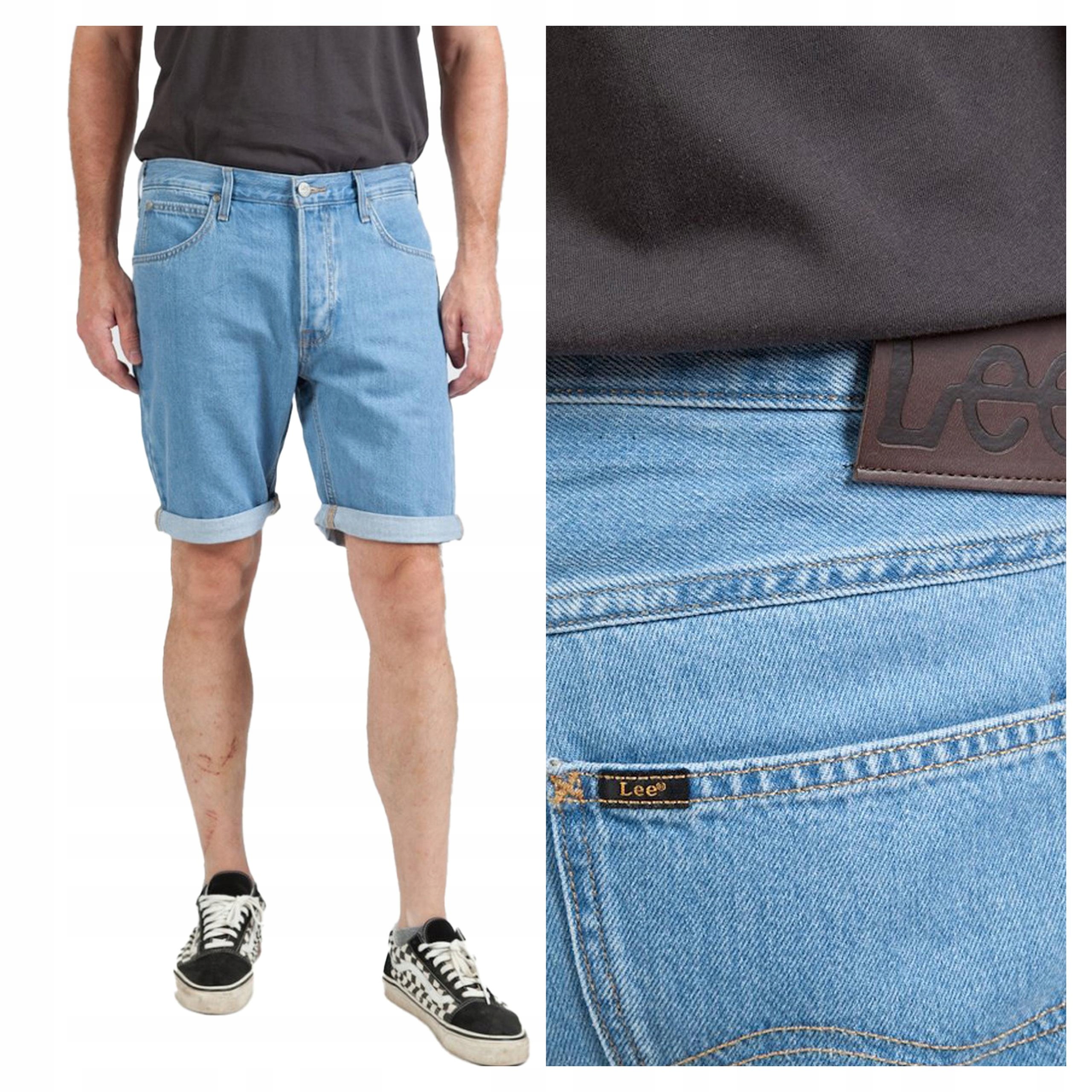 Pánské džínové kraťasy Lee 5 Pocket Short 32