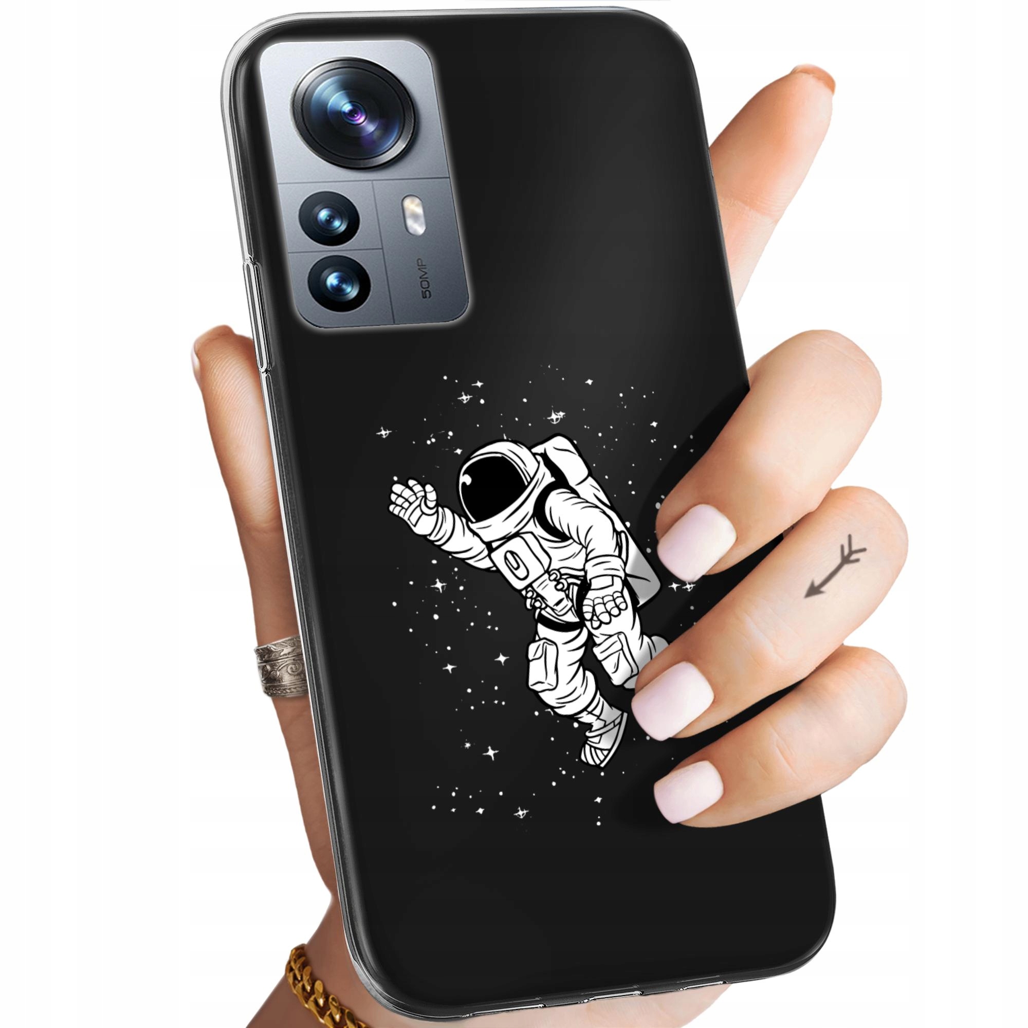 Etui Do Xiaomi 12 Pro 12S Pro Astronauta Kosmonauta Rakieta Obudowa
