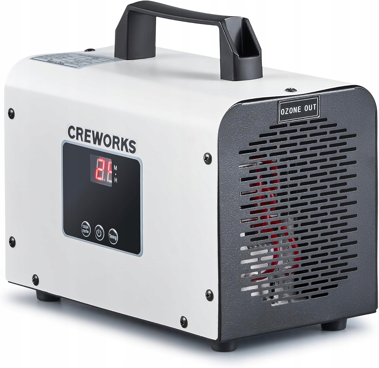 Generator ozonu CREWORKS 15000 mg/h 300 m² Timer