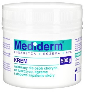

Mediderm Krem 500 g Łuszczyca Egzema Azs