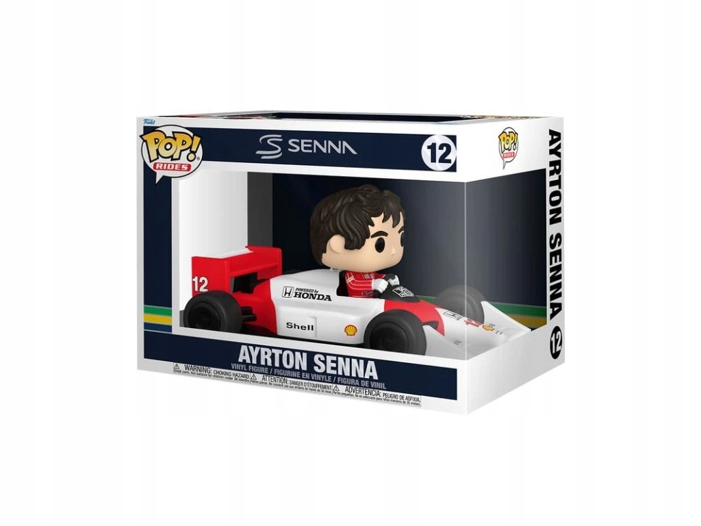 Funko Pop! Rides Deluxe: Formula 1 McLaren Ayrton Senna 15cm