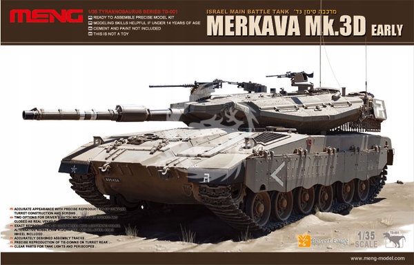 Early Meng Model TS-001 v měřítku 1/35