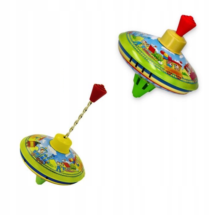 GOKI Bączek metalowy zabawka kolorowy pociąg Bohater brak