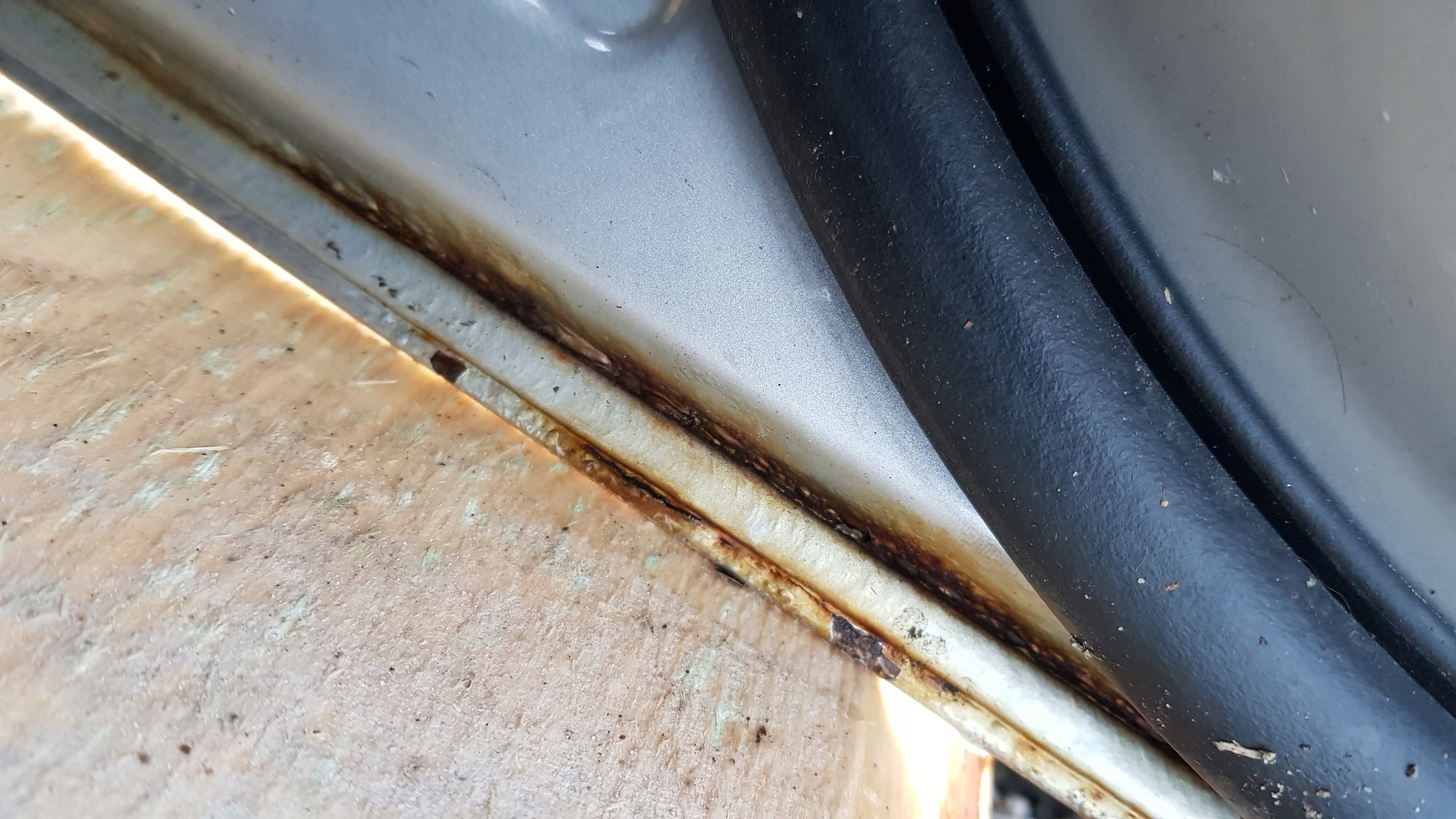 door BMW 3 E46 TITANSILBER left front complete