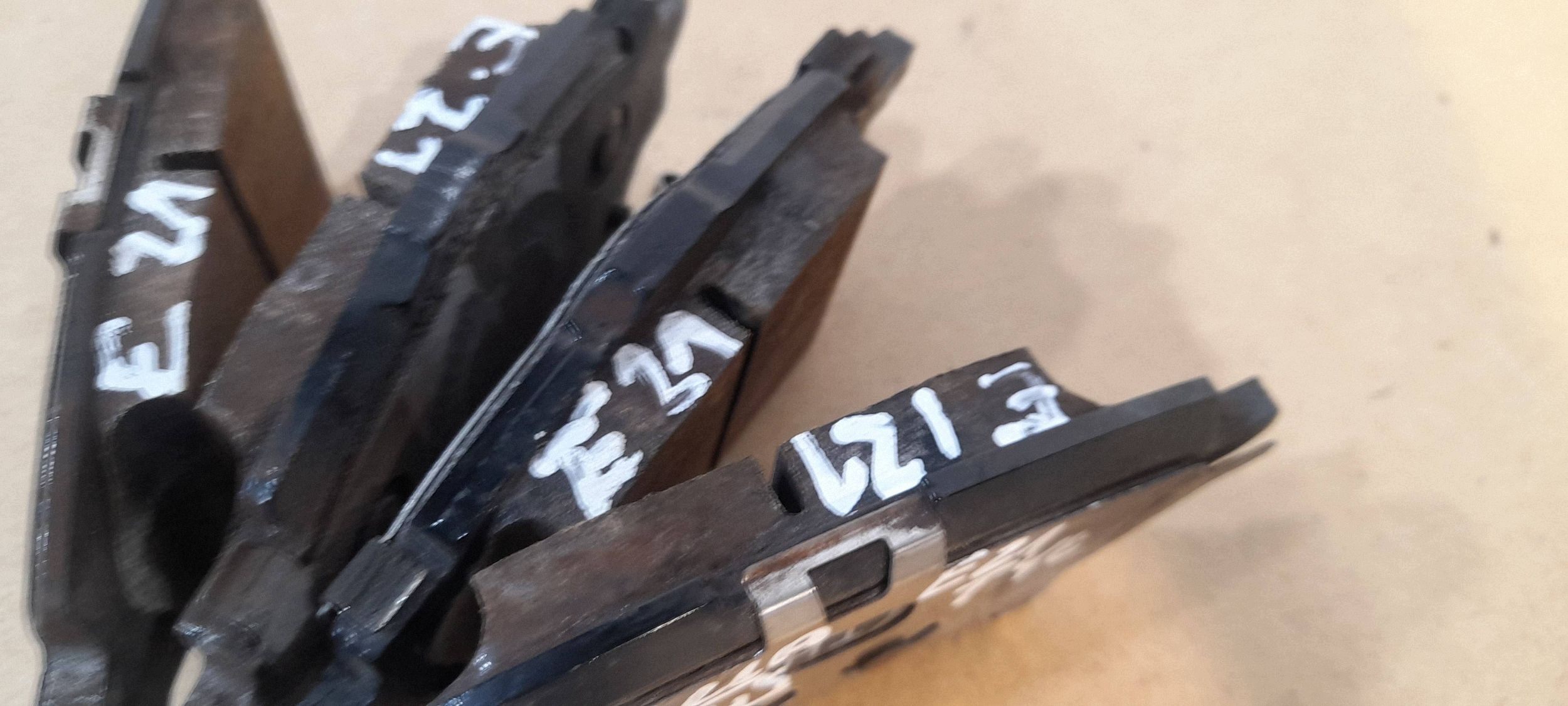 Toyota Corolla E21 plates rear. 16,4 mm (T144)