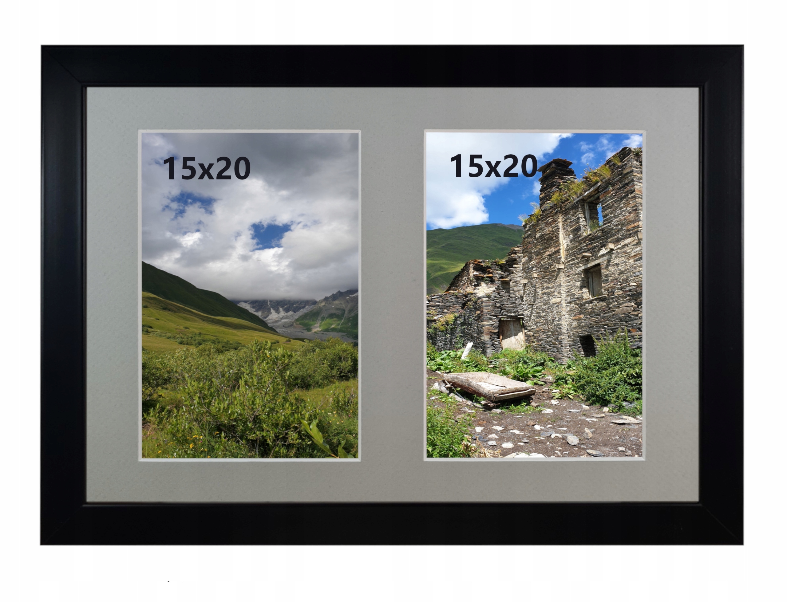 

Galeria 2 zdjęcia 15x20 rama i Passe-partou Ninam