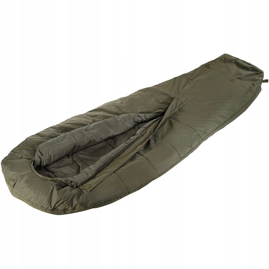 M-Tac Vojenský turistický spací pytel s obalem Olive 230 cm