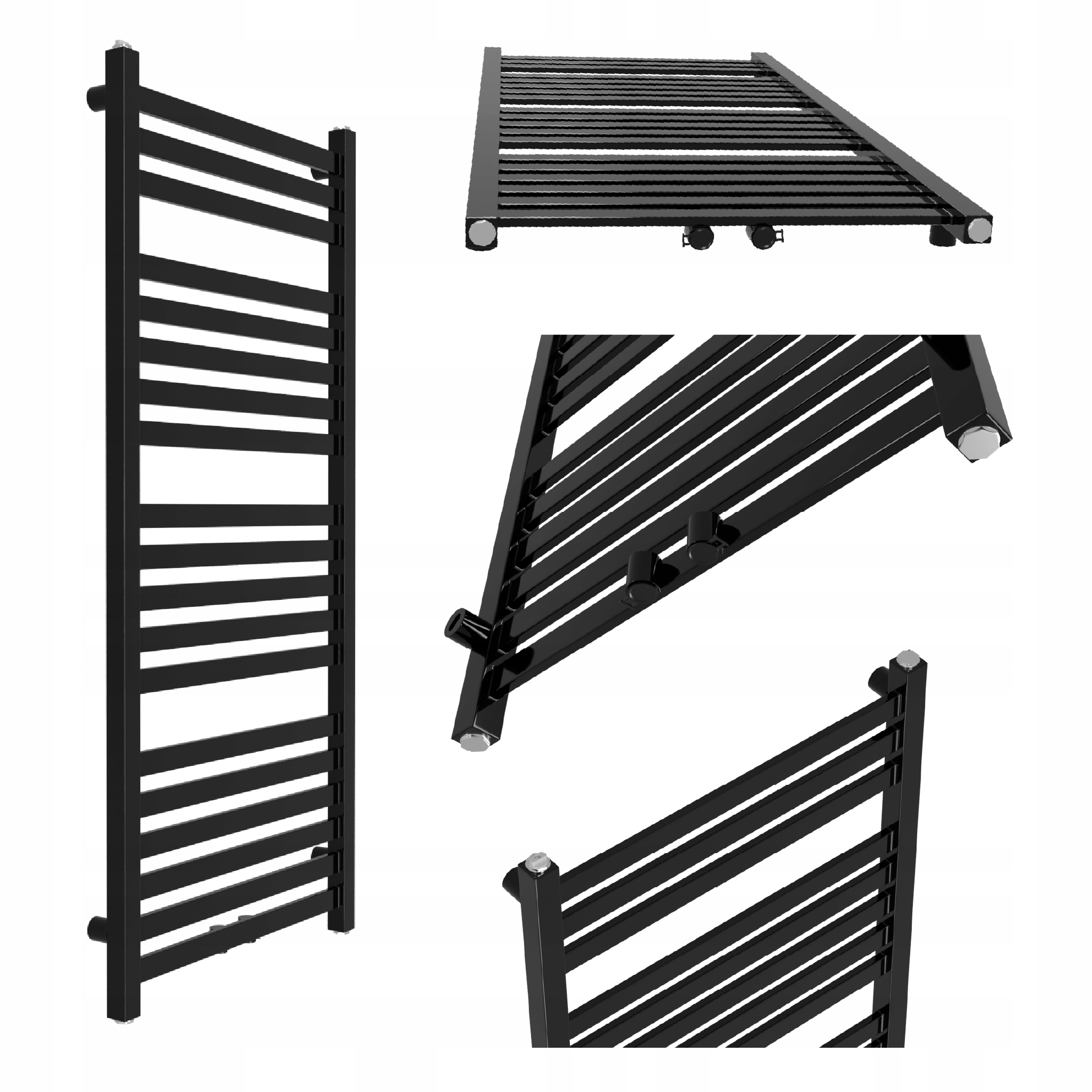 Koupelnový radiátor Royal-middle 1550x430 Černý P