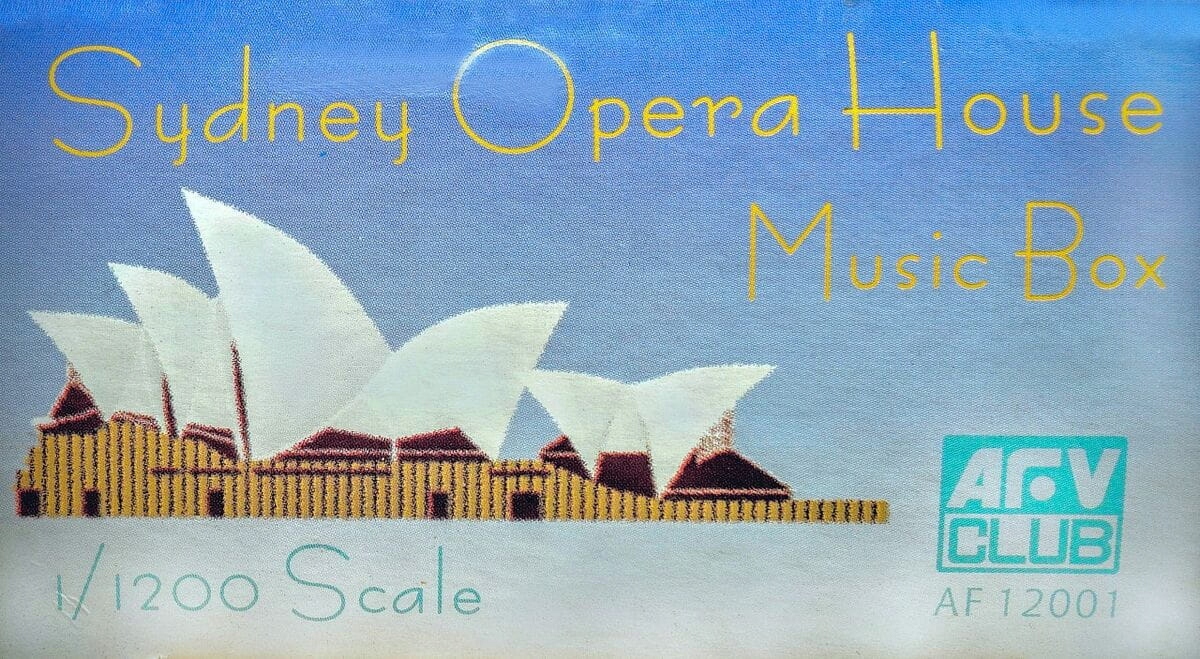 Hudební skříňka Opera v Sydney 1:1200 Afv Club 12001