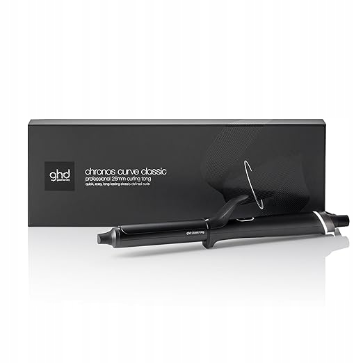 Lokówka ghd chronos curve z klamrą Smart Tech Lśniące Loki Bez Puszenia