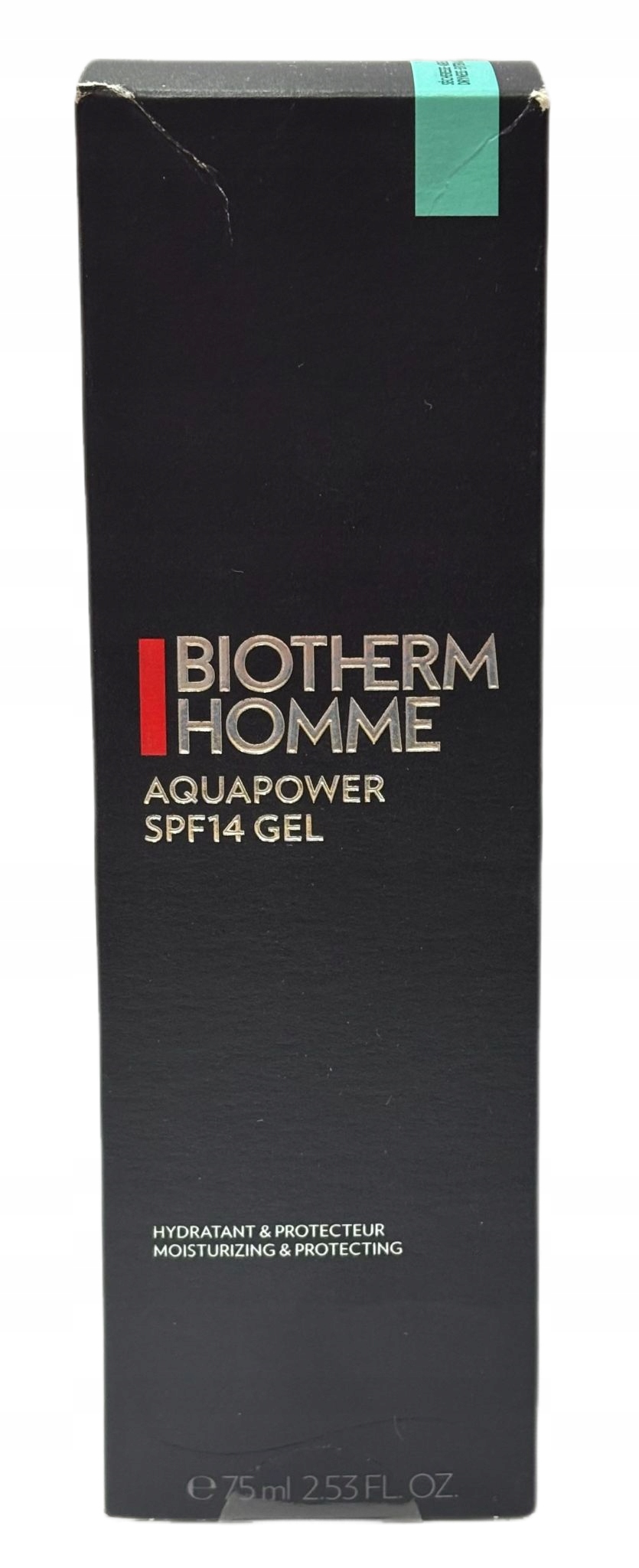 Biotherm Homme Aquapower SPF14 Gel Moisturizing & Protecting 75ML