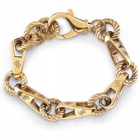 Dámský zlatý náramek Guess 19 Cm