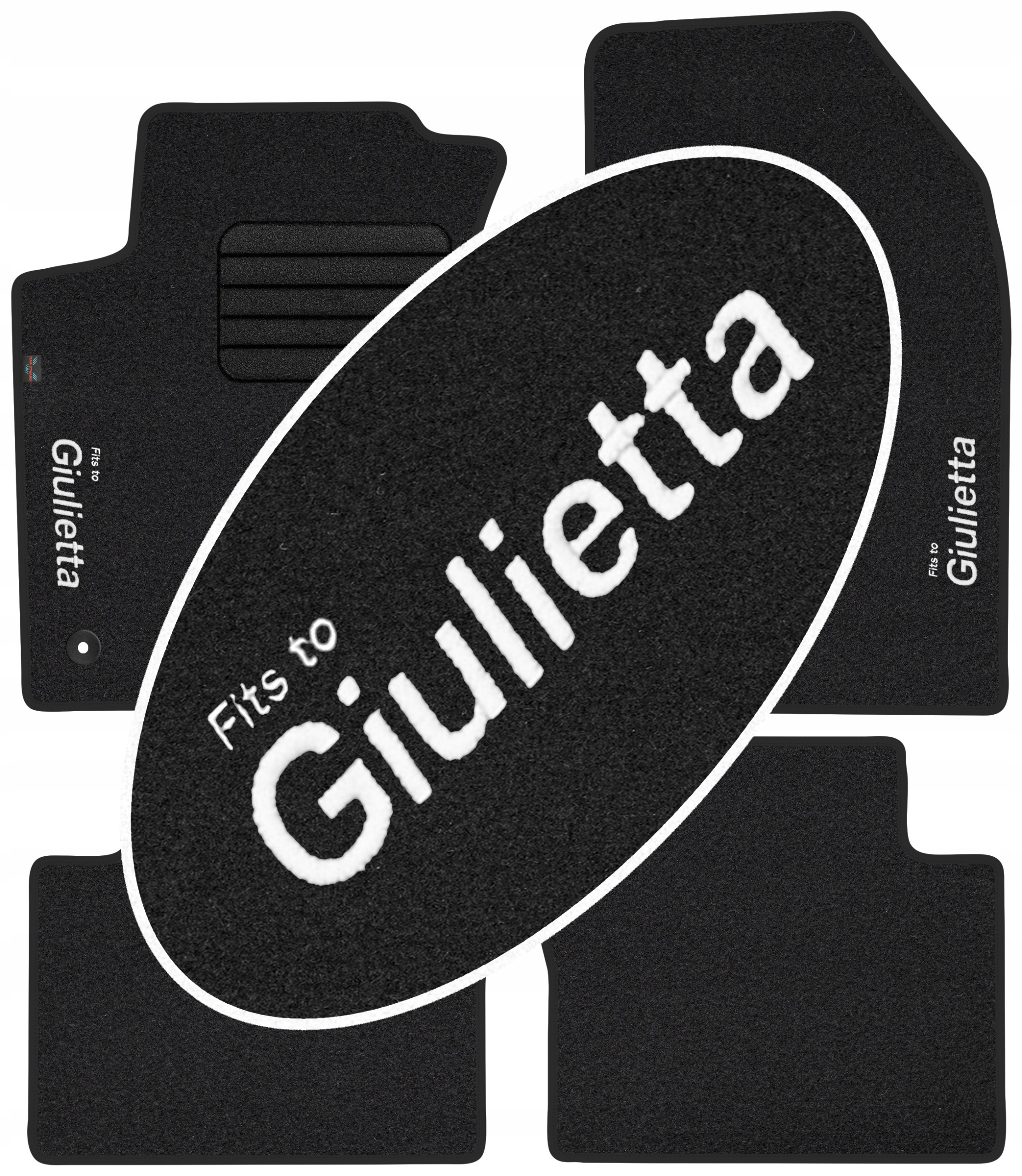 Alfa Romeo Giulietta 10-20 велюр з вишивкою