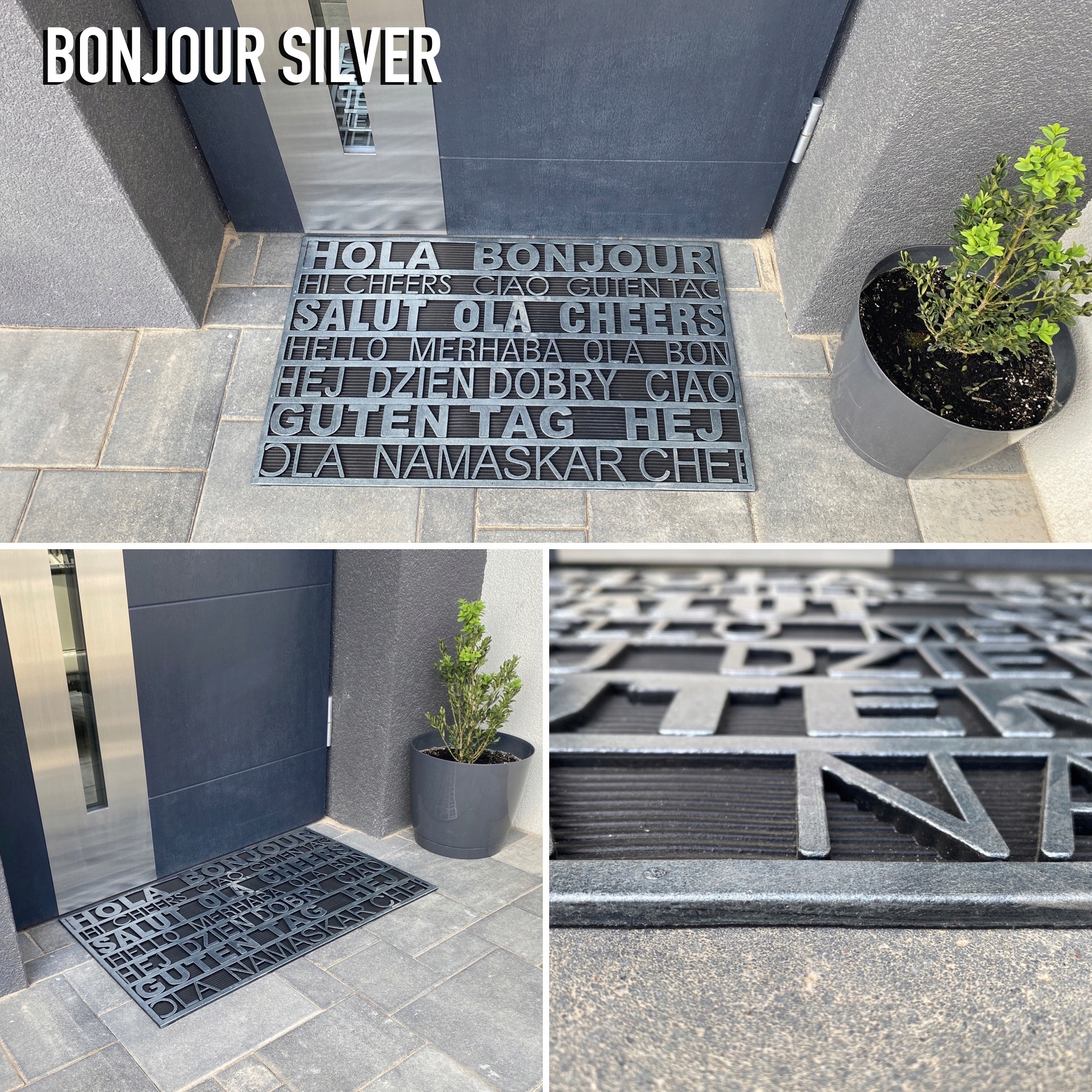 GUMOWA WYCIERACZKA 45x75 MODNE WZORY NOWOCZESNE EAN (GTIN) 5906280700447