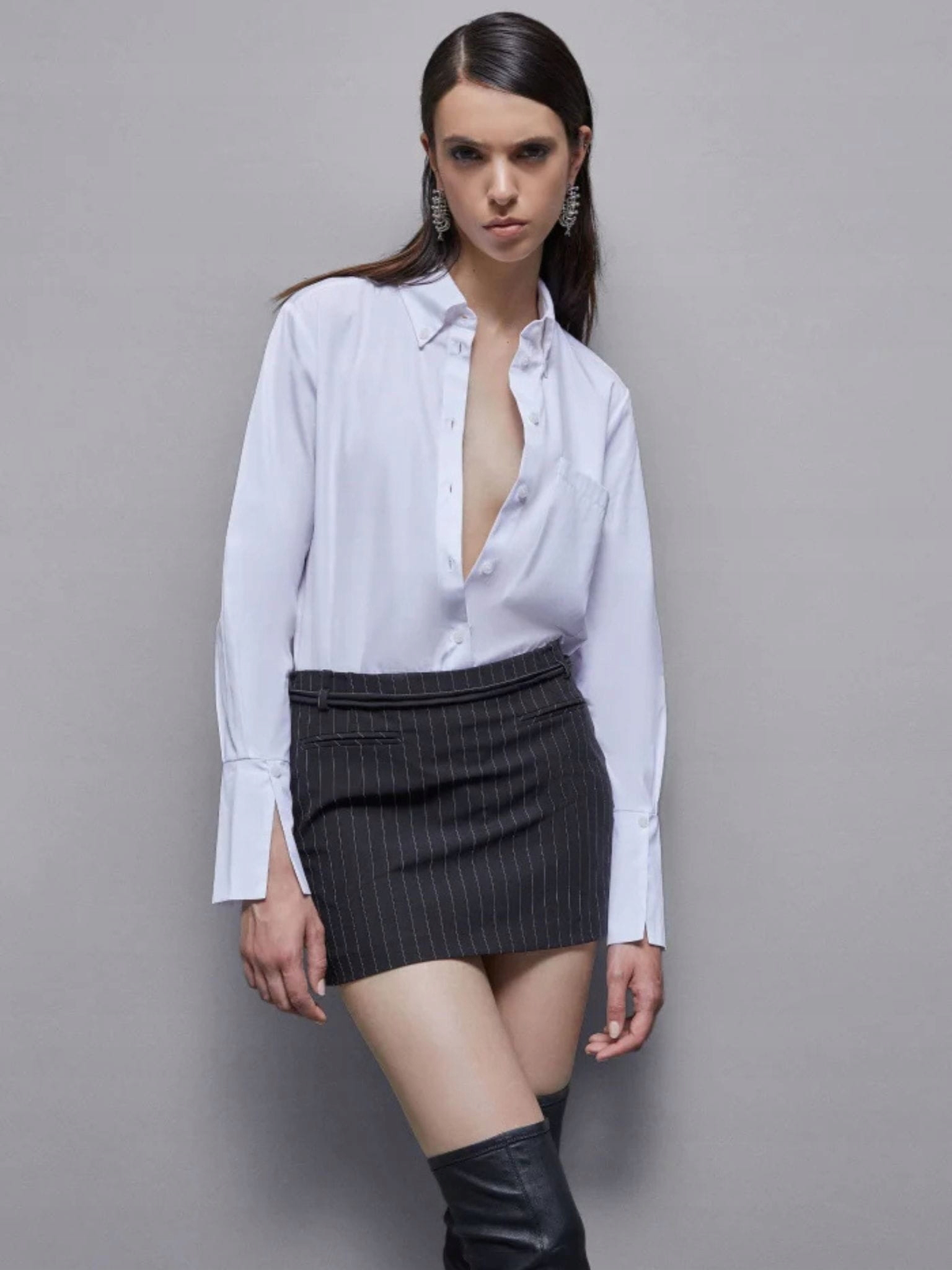 Dámská košile Patrizia Pepe 8C0722 A4XB bílá Košile: 42