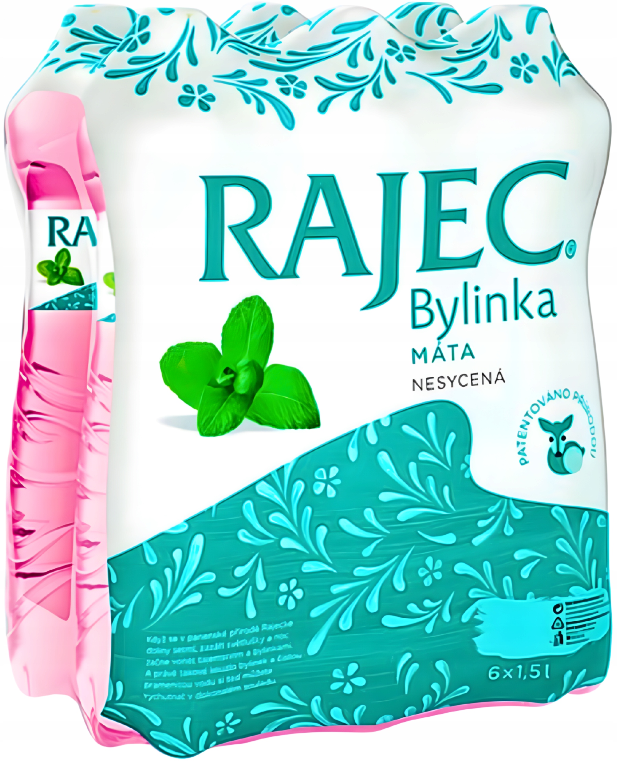 Levně Rajec Bylinka Máta nesycená 6×1,5l