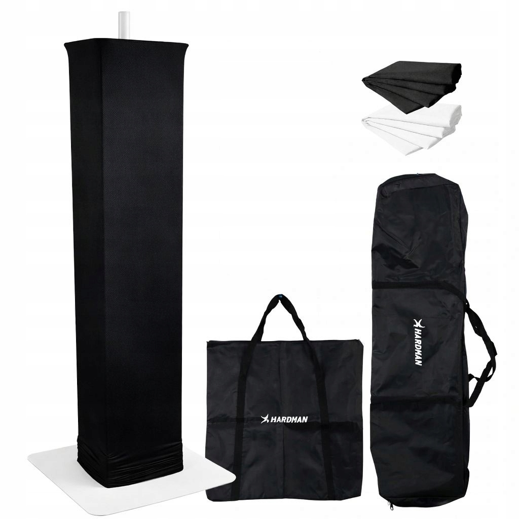 Duży Tower sceniczny 135-250cm do 60kg statyw na głowy ruchome Dj 2x lycra