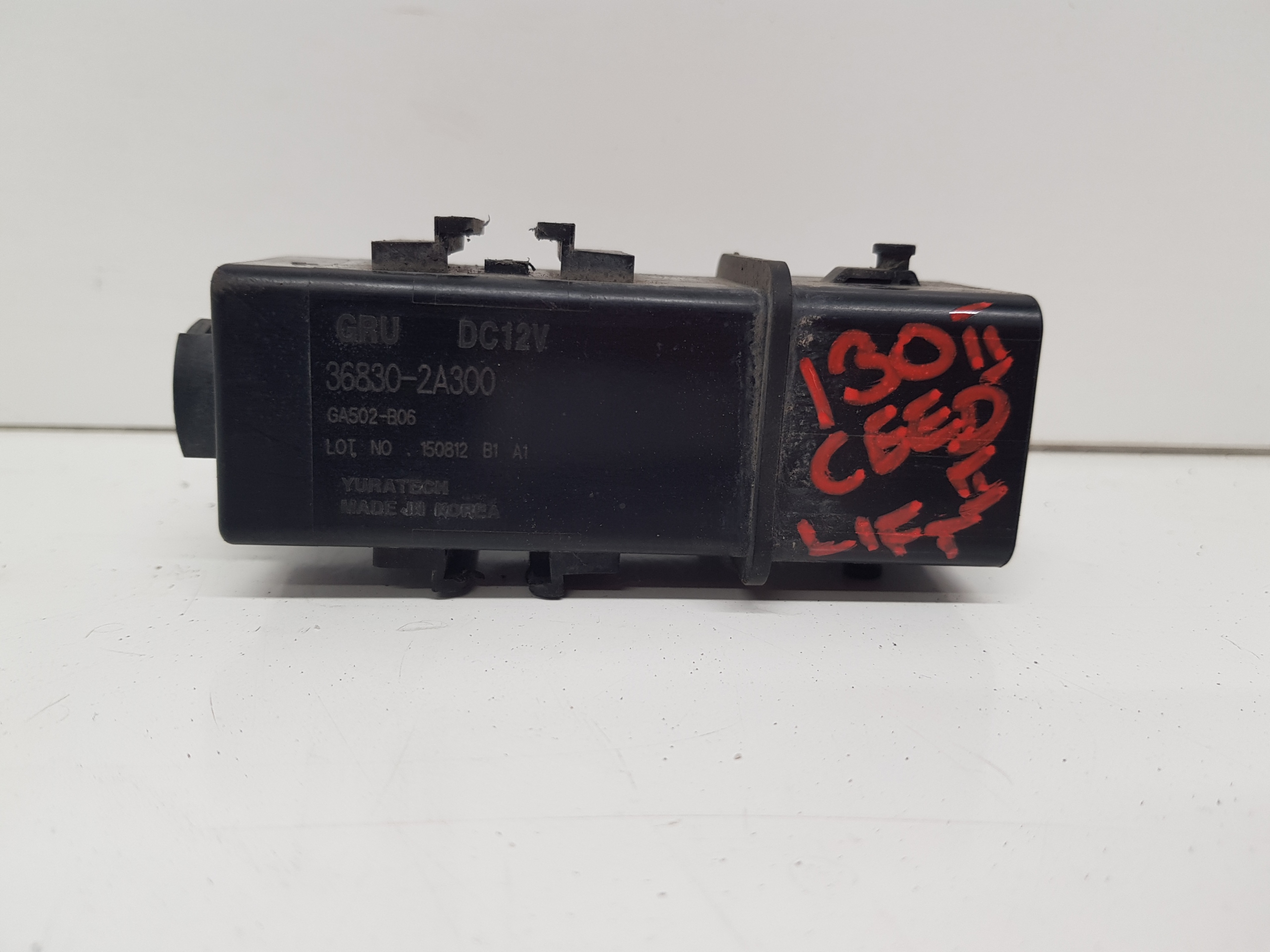 KIA CEED II I30 II relay plugs ZAROWYCH 2012