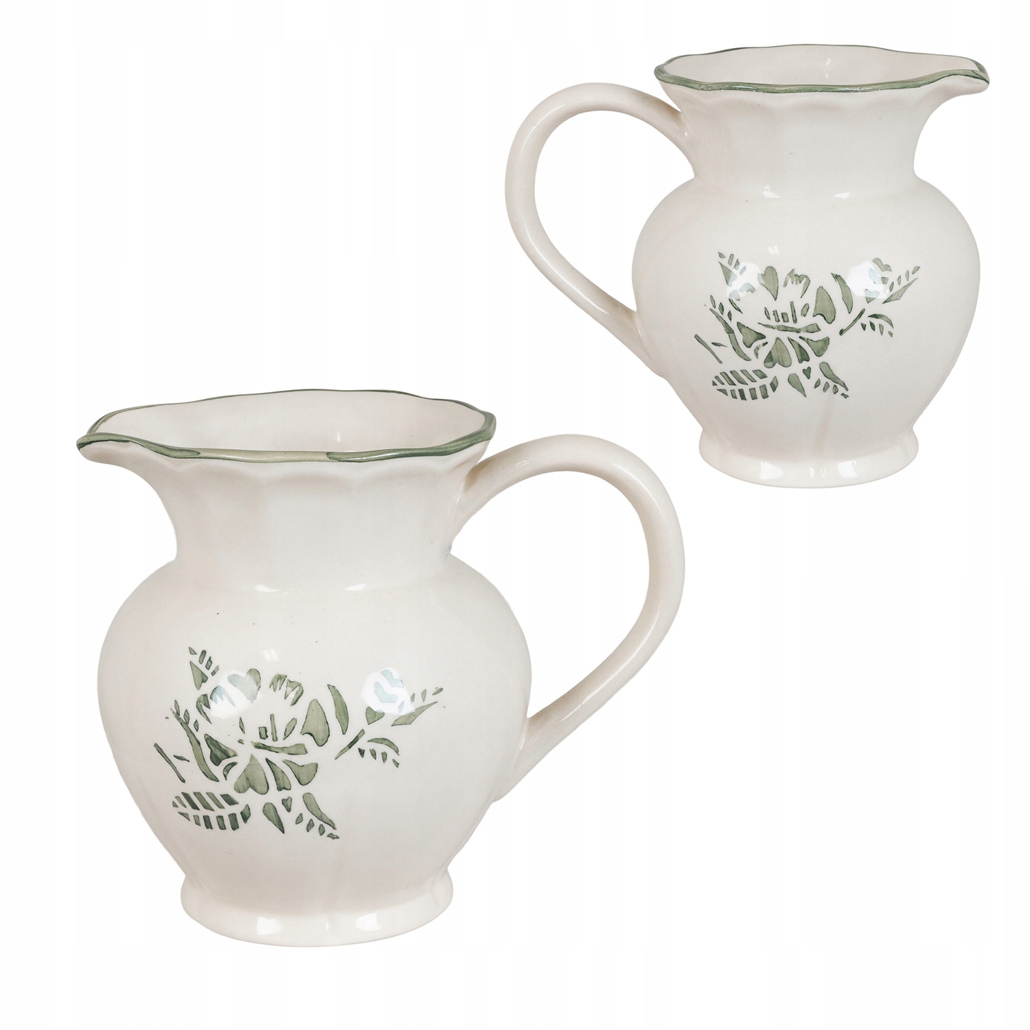 Džbán Na Čaj Nápojů Keramický Ručně Malovaný kamenina 1L