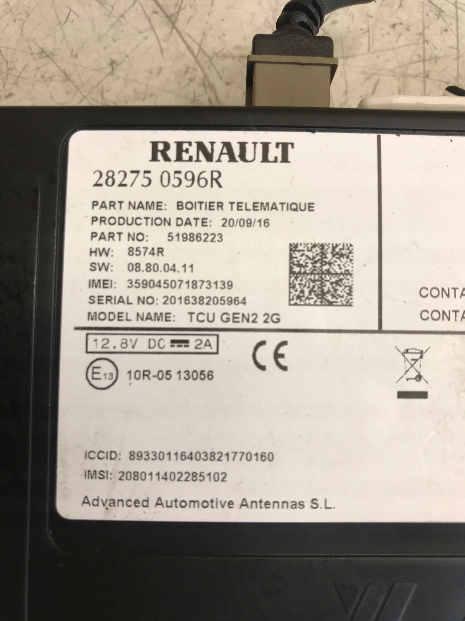 modul Bedienteil BLUETOOTH SMART 453 282750596R