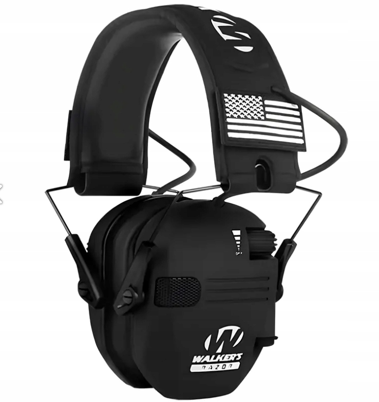 Słuchawki aktywne strzeleckie elektroniczne nauszniki ochronniki słuchu