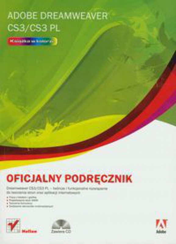 ADOBE DREAMWEAVER CS3 CS3 PL KSIĄŻKA HELION
