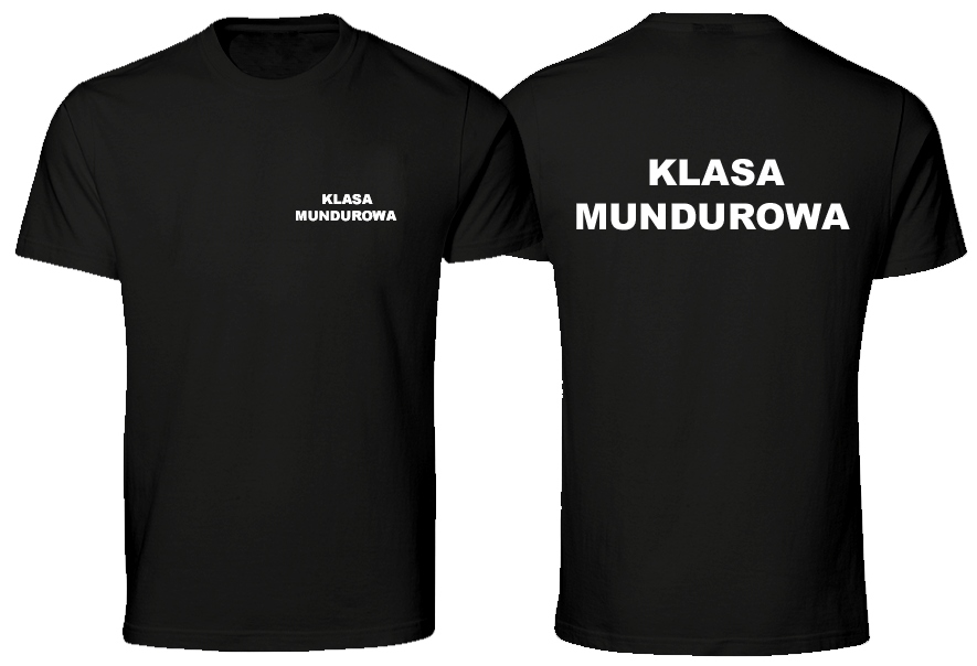 

Koszulka Klasa Mundurowa, koszulka z nadrukiem