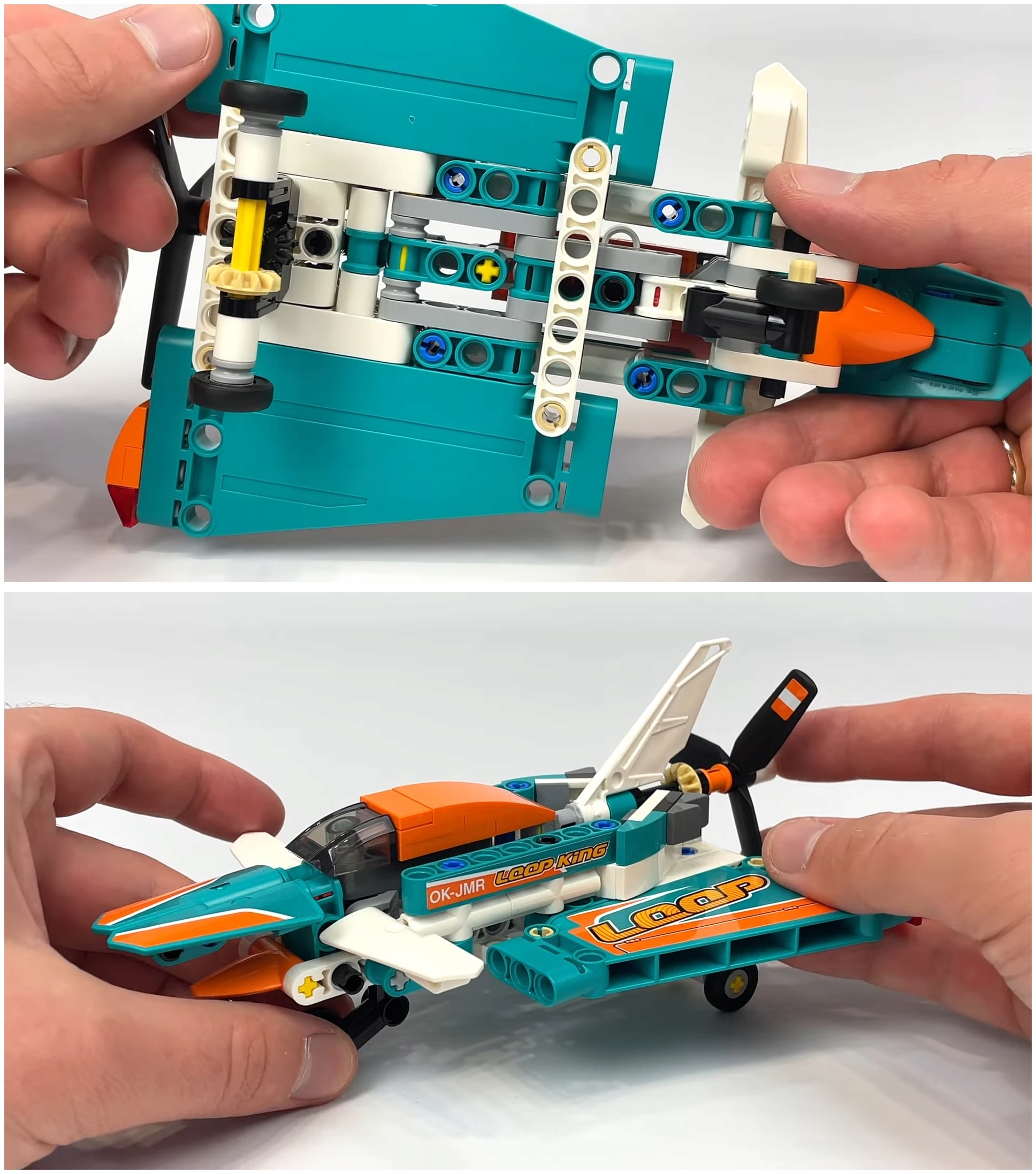 LEGO TECHNIC 42117 SAMOLOT KLOCKI ODRZUTOWIEC 24H Stan opakowania oryginalne