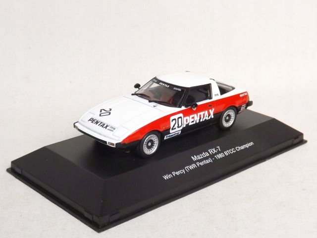 Mazda RX7 Win Percy Btcc Champion 1980 Atlas 1:43