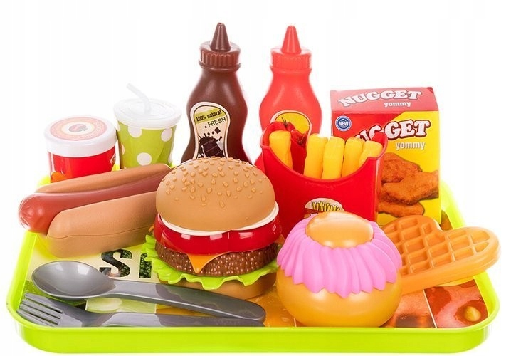 

Fast Food Jedzenie Plastikowe Zabawka dla Dzieci