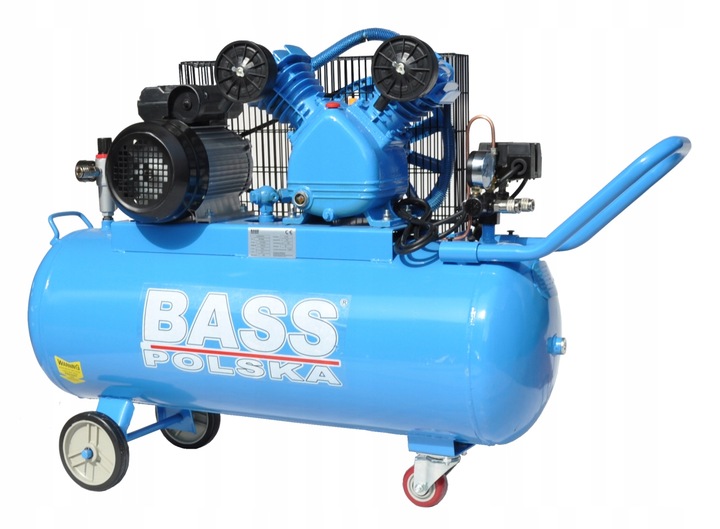 SPRĘŻARKA KOMPRESOR DWUTŁOKOWY 100L Pojemność zbiornika 100 l